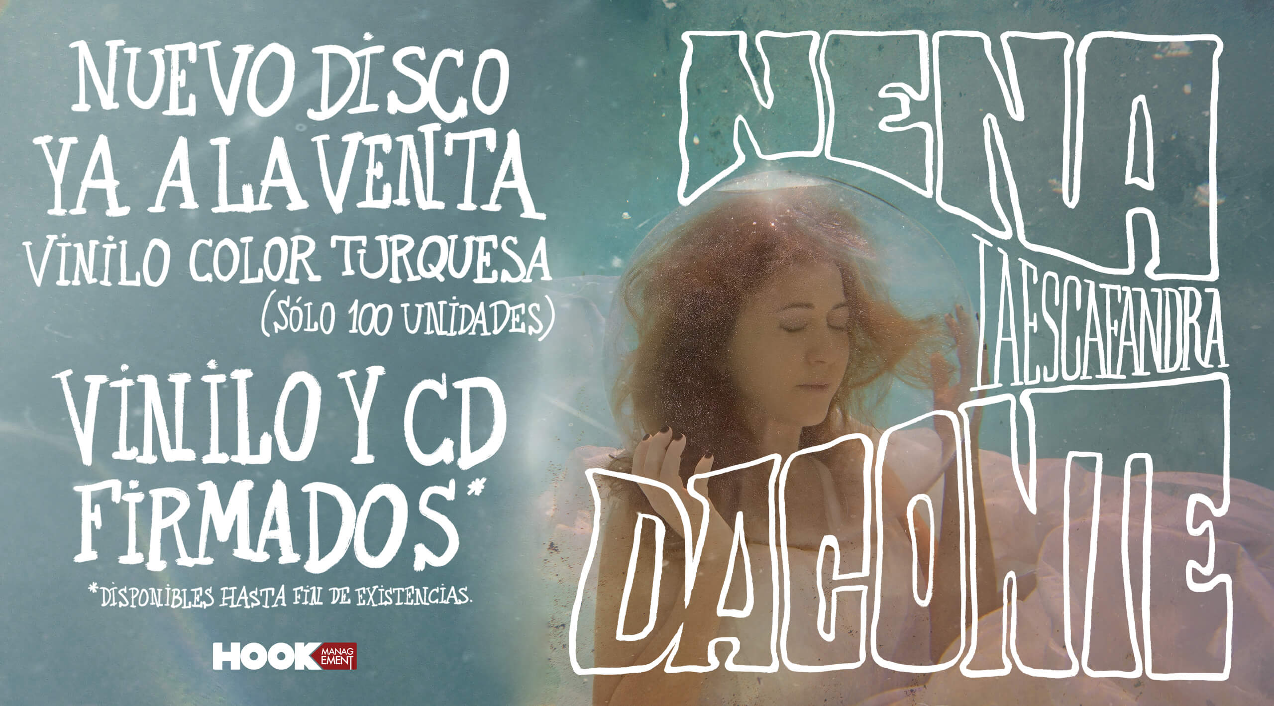 Nena Daconte "La Escafandra" Banner Altafonte