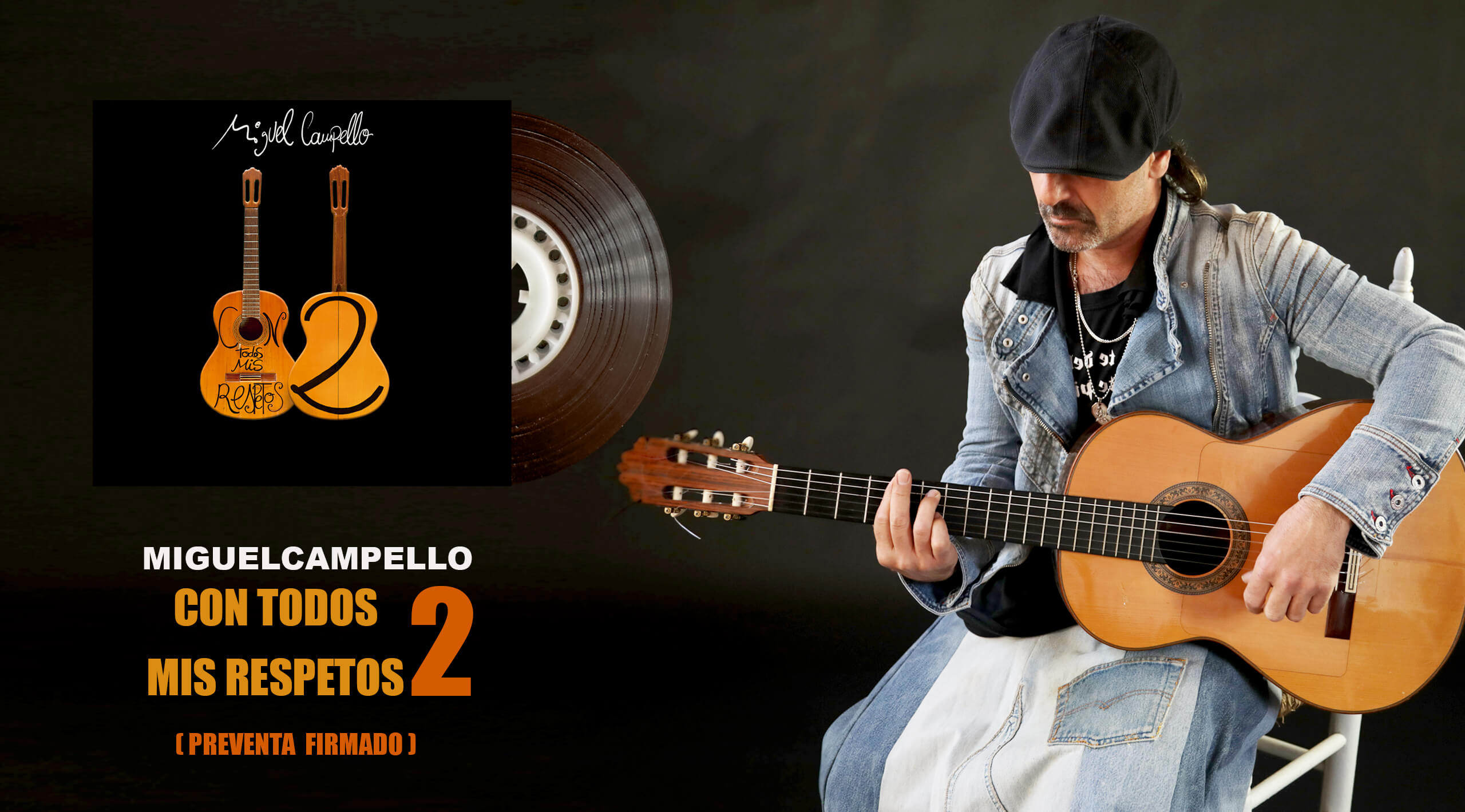 Miguel Campelllo "Con todos mis respetos 2" Banner Preventa Altafonte